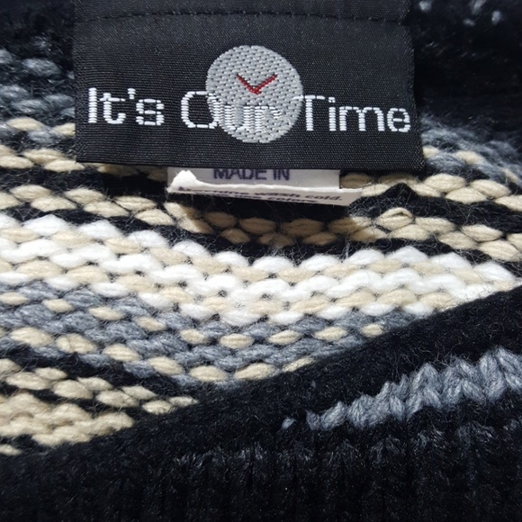 Multicolored Knitted Shawl - Picture 3 of 3